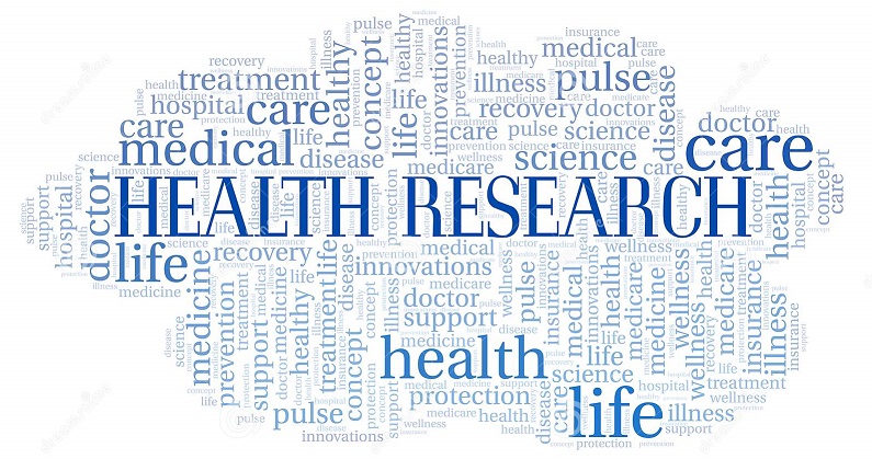 Health Research Word Cloud