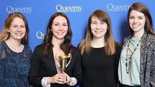 Lindey with her posse