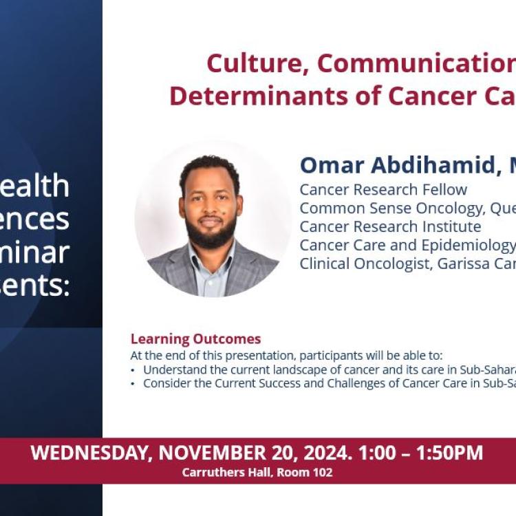 Culture, Communication and Cost - Determinants of Cancer Care in Africa