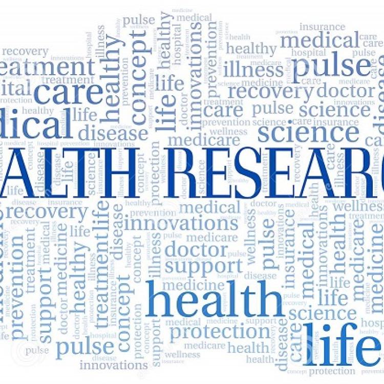 Health Research Word Cloud